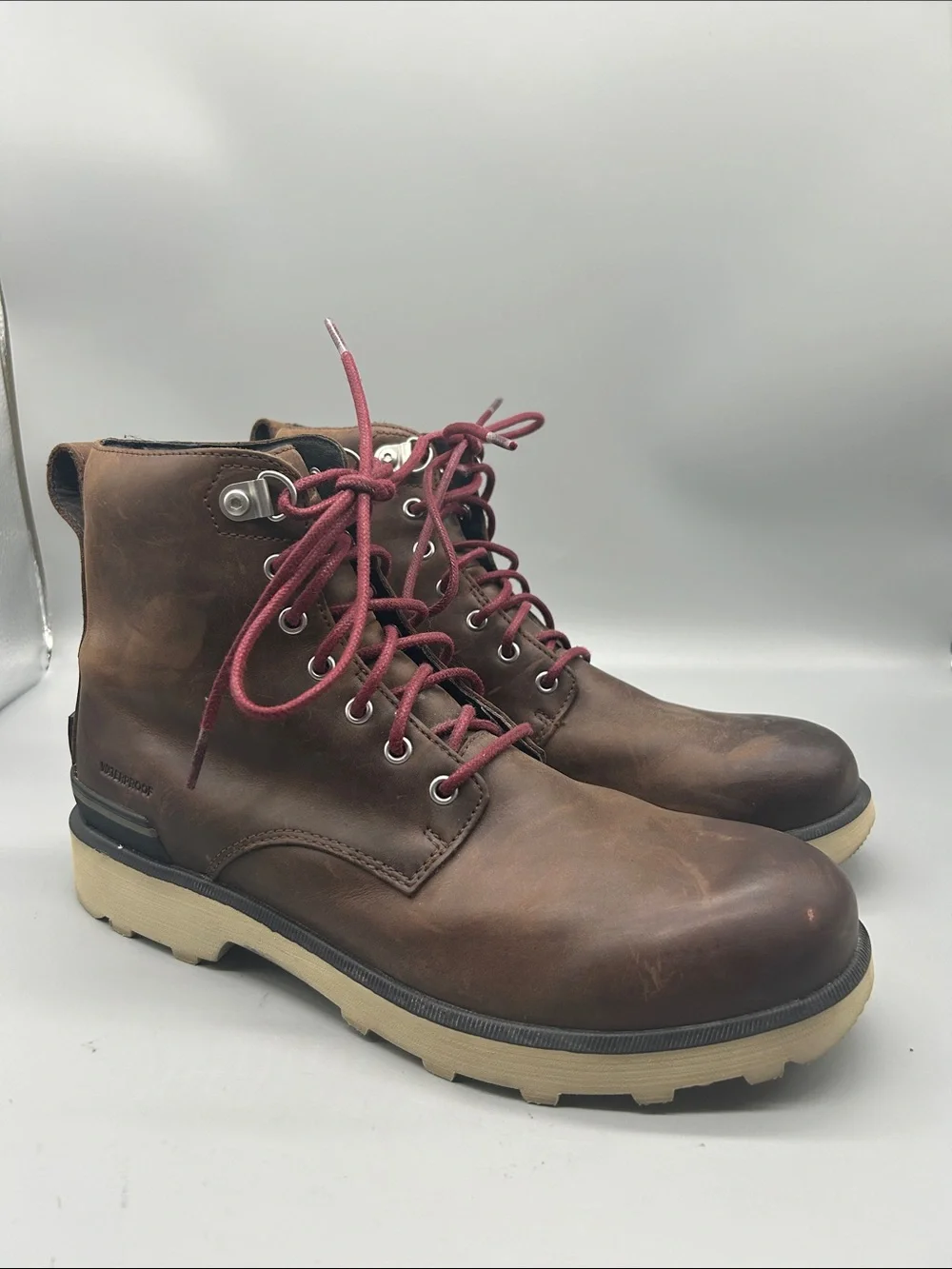 Men's Caribou Six Boot - Brown Sz 11.5